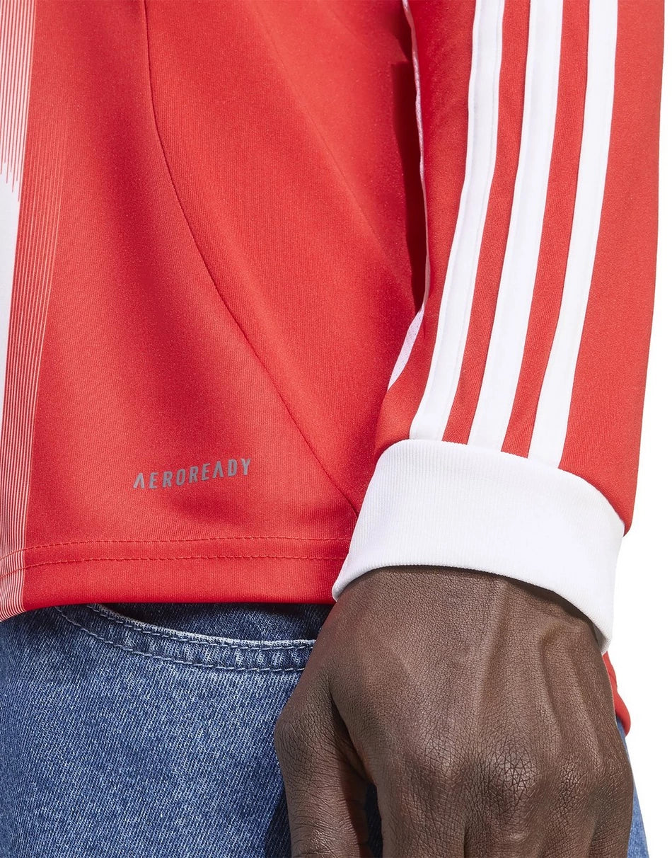 ADIDAS FC BAYERN 25/26 LONG SLEEVE HOME JERSEY