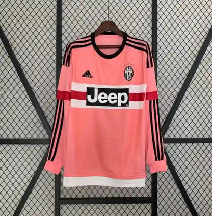 JUVENTUS TURIN AWAY LONG SLEEVE CLASSIC SHIRT 2015-16