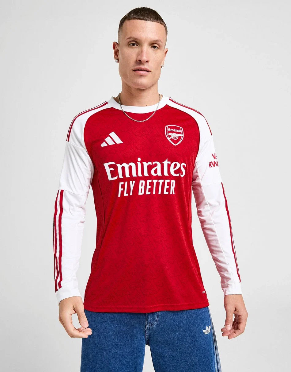 ADIDAS ARSENAL FC 2025/26 LONG SLEEVE HOME SHIRT