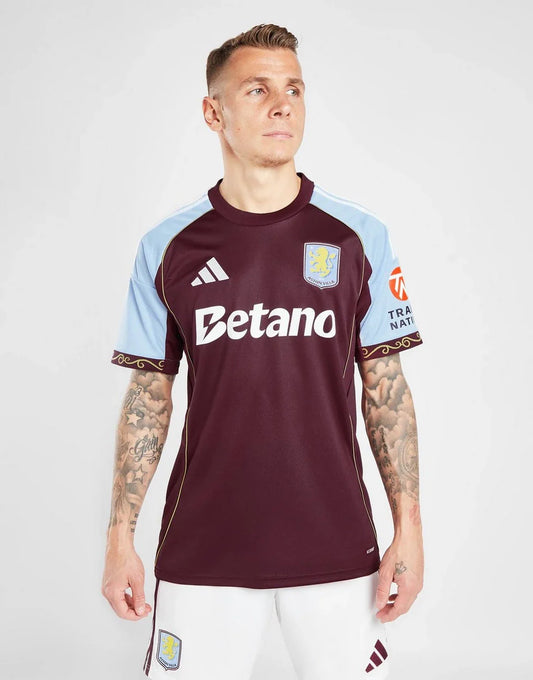 ADIDAS ASTON VILLA FC 2025/26 HOME SHIRT